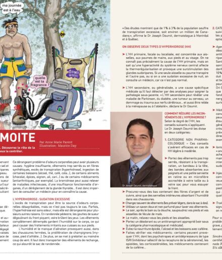 Sudation Excessive, Dr. Doumit à RendoQuébec